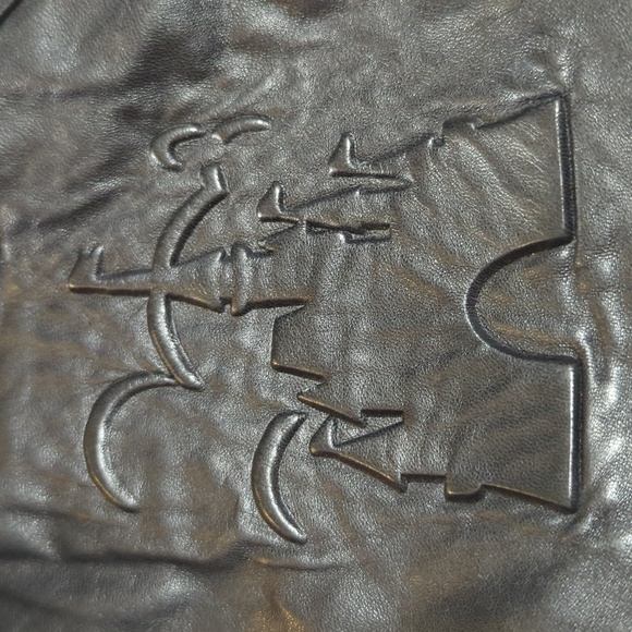 Walt Disney World Leather Jacket 30th Anniversary Vintage 90s Size XXL in Black - Picture 3 of 12